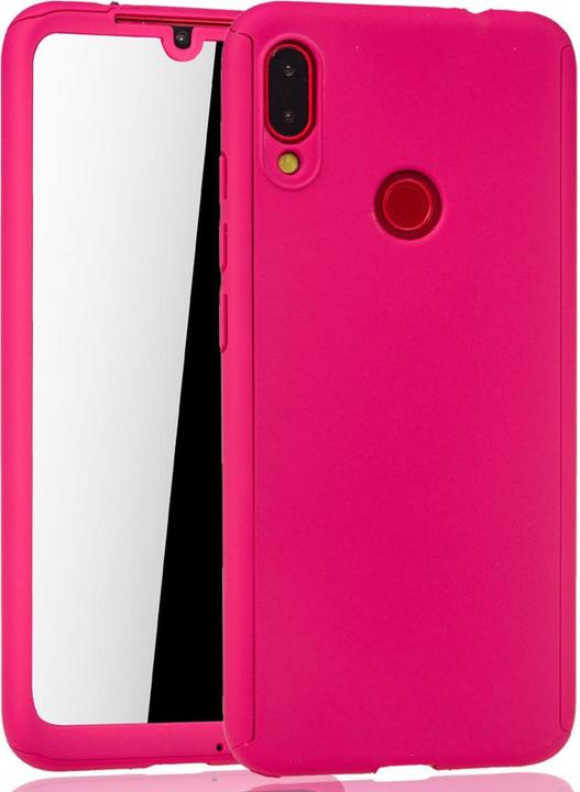 Produktbild König Design Hülle Handy Schutz für Xiaomi Redmi Note 7 / Redmi Note 7 Pro Case Cover Pink (Xiaomi Redmi Note 7 Pro, Xiaomi Redmi Note 7)