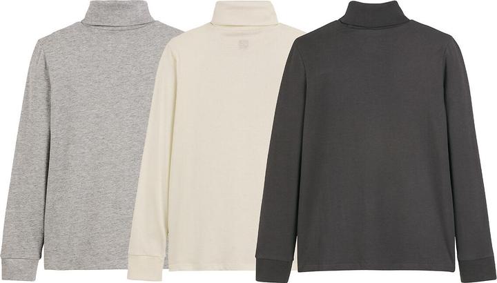 Immagine prodotto La Redoute Collections Confezione da 3 camicie a collo alto da indossare sotto (102)