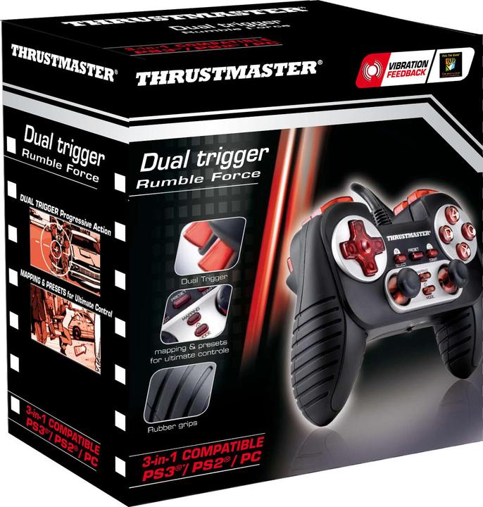 Produktbild Thrustmaster Dual Trigger Gamepad für PS2 / PC (PS2, PS3)