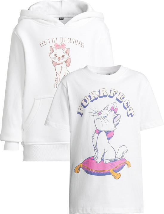 Immagine prodotto Mister Tee MisterTee Maglietta e Felpa con Cappuccio 2 Pack - Aristogatti - 182025 (134)