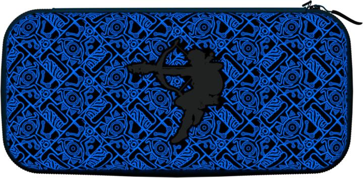 Actual product image PDP REMATCH GLOW Controller & Travel Case GLOW Bundle: Sheikah Shoot, For Nintendo Switch, Nintendo Swit (Switch OLED, Switch)