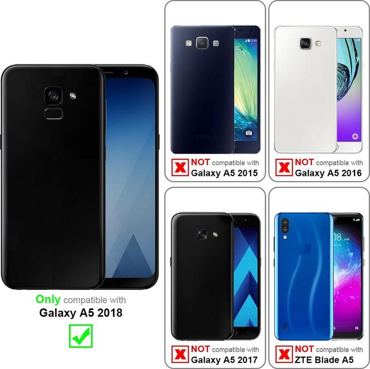 Actual product image Cadorabo Case for Samsung Galaxy A5 2018 with belt clip (Samsung Galaxy A5 (2018))
