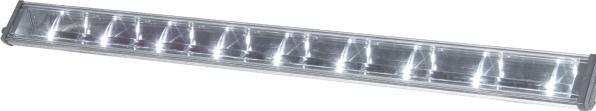 Produktbild AkvaStabil LED's 800mm 9x3W, hvid 6500K. U.driver