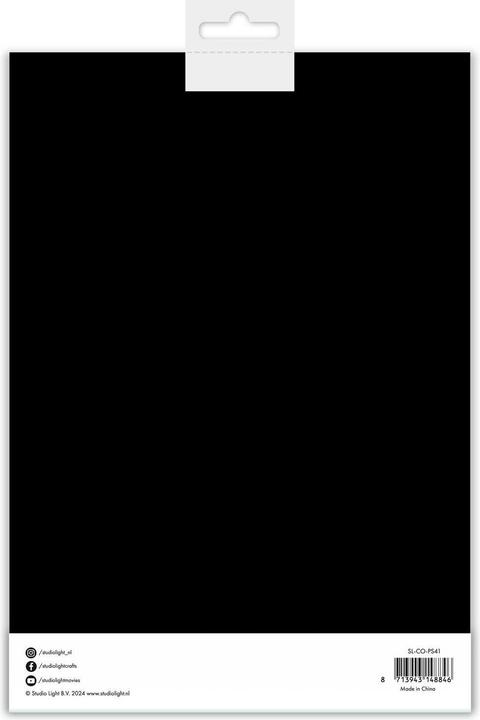 Immagine prodotto art by marlene Tampone di Carta "Black" 10 Foglie Essentials (250 g/m², 10 x)