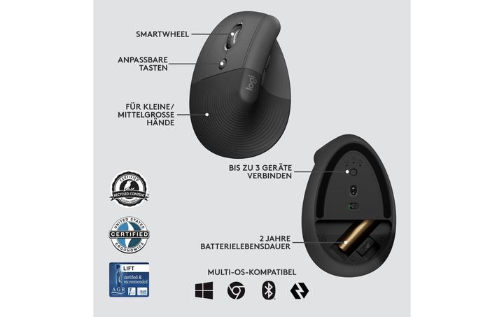 Image du produit Logitech Lift for Business (Sans fil)