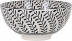 Alfares open bowl japo 15.5x7.7 3 dec.black nomi (1 x)