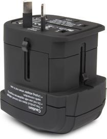 Produktbild Hamlet Traver Adapter universal reiseadapter für steckdosen plus usb-ladegerät (1750 W)