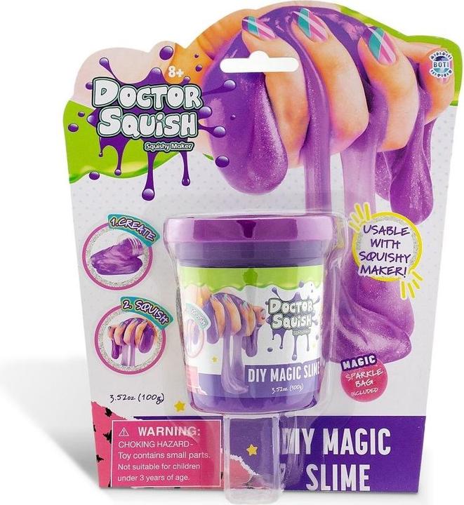 Boti Slime Doctor Squish - Violet, 100 grammes