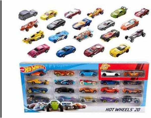 Image du produit Hot Wheels Cadeau de 20 paquets