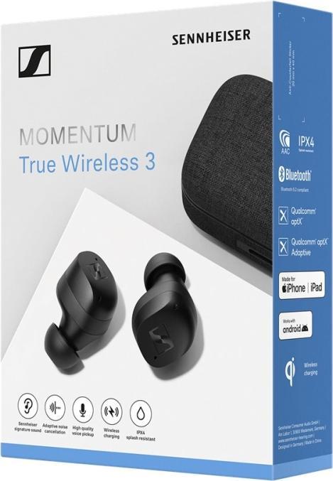 Immagine prodotto Sennheiser Momentum 3 (ANC, 7 h, Senza fili)
