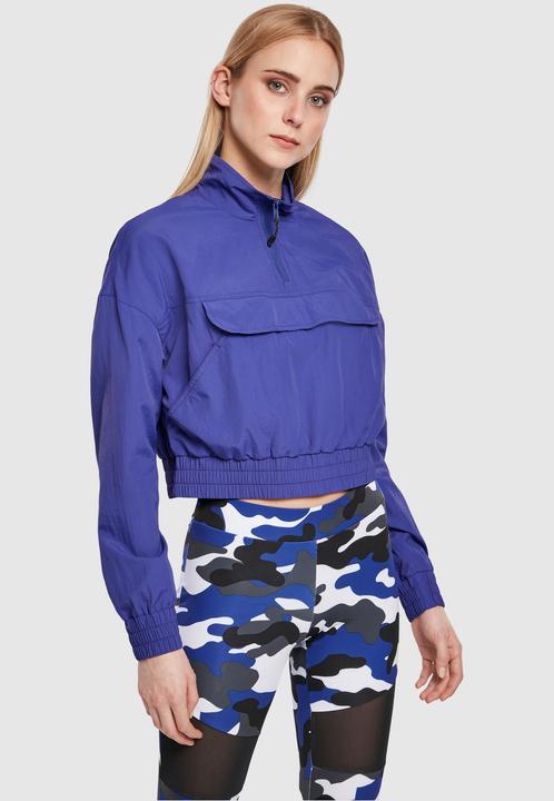 Immagine prodotto Urban Classics Giacca da donna in nylon ritagliata e stropicciata (XS)