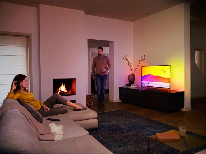 Image du produit Philips Téléviseur UHD 4K ultra-plat avec Android™ 49PUK7100/12 (49", LED)