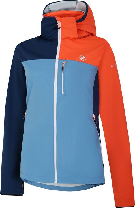 Actual product image Dare2b Womens/Ladies Lexan Colour Block Soft Shell Jacket (42)