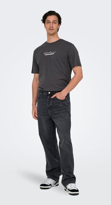 Actual product image Only & Sons ONSFADE Hohe Taille Locker geschnitten Jeans Locker geschnitten (W31/L32)