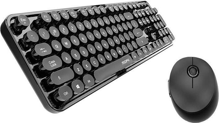 Image du produit Mofii Ensemble clavier + souris sans fil Sweet 2.4G (noir) (ING. Int., Sans fil)