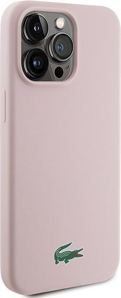 Image du produit Lacoste Logo Croc en silicone Magsafe pour iPhone 15 Pro (Apple iPhone 15 Pro)
