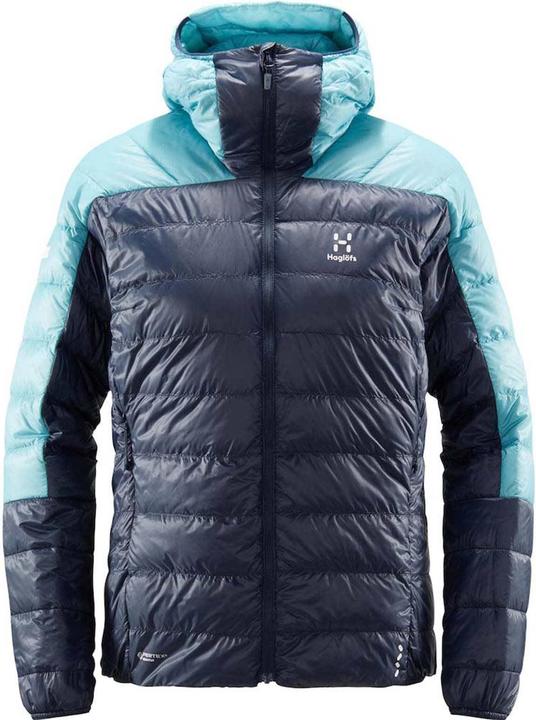 Haglöfs L.I.M Down Hood Women Tarn blue/frost blue (L)