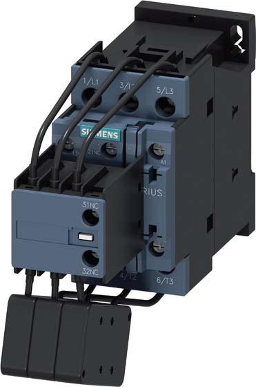 Actual product image Siemens Capacitor contactor 24V AC 20kvar 3S 3RT2626-1AB05