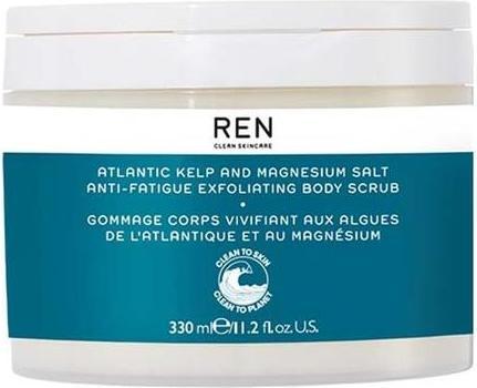 Actual product image Ren Atlantic Anti-Fatigue Exfoliating Body Scrub Clean Skin Care - Atlantic Kelp And Magnesium (330 ml)
