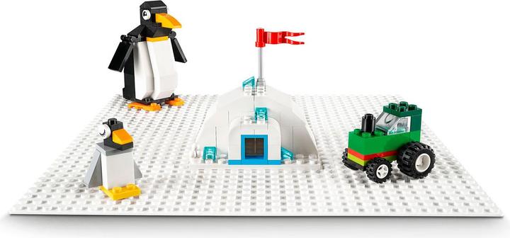 Produktbild LEGO Weisse Bauplatte (11010, LEGO Classic)