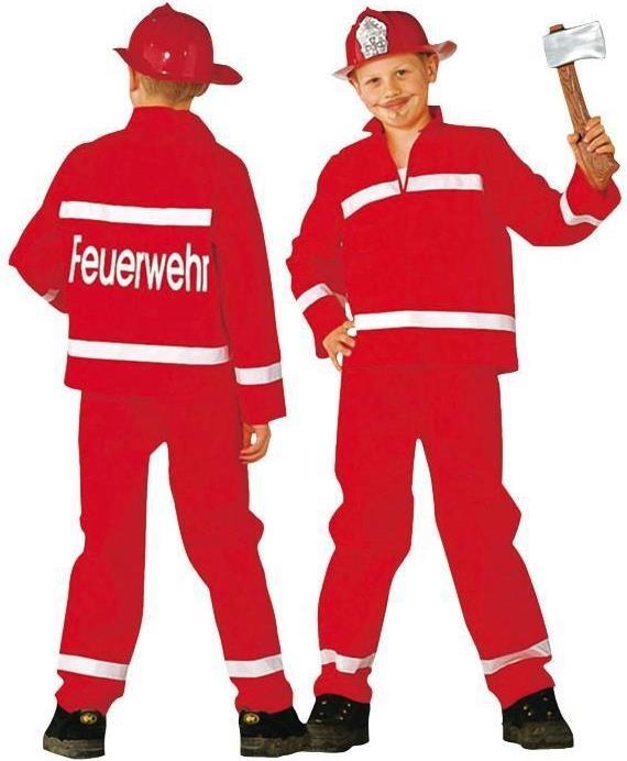 Produktbild Rubies Feuerwehr Kinderkostüm (128)