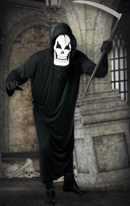 Produktbild Boland Kostüm Grim Reaper: Skull Herrenkostüm (M, L)