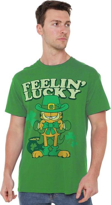 Immagine prodotto Garfield Feelin Lucky Maglietta Uomo (XL)