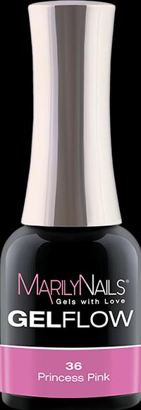 Immagine prodotto Marily Nails GELFLOW - 36 Principessa Rosa (36 Rosa Principessa, Smalto per unghie effetto gel)