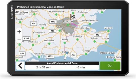 Actual product image Garmin Dezl LGV820, EU MT-D Truck/LKW Navigation (8")