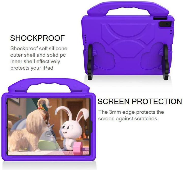 Actual product image eSTUFF Apple iPad All Models Cover Purple (iPad 9.7, iPad Air, iPad Air 2)