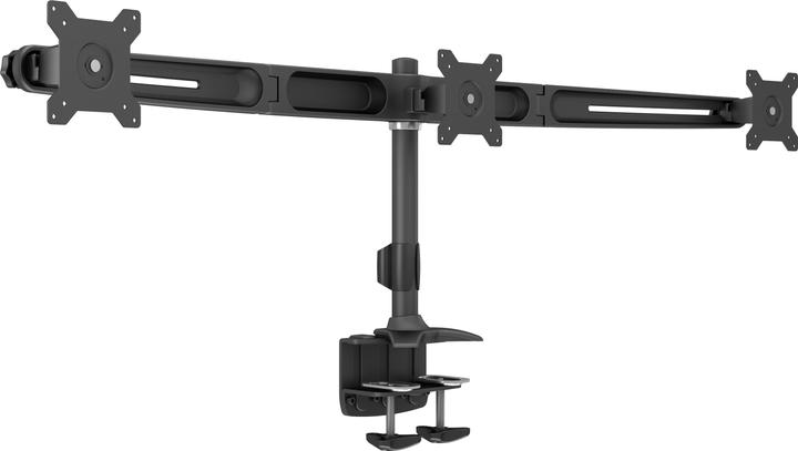 Actual product image Multibrackets Monitor holder 3-fold,up to 24" metal, black (Table, 24")