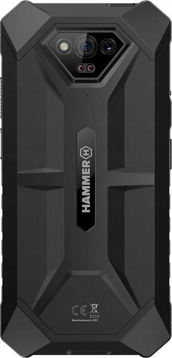Produktbild Myphone Hammer Iron V LTE 6/64GB czarny (64 GB, Schwarz, 6.50", Dual SIM, 50 Mpx)