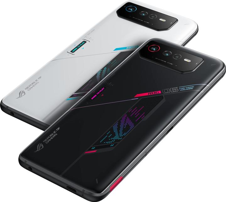 Image du produit ASUS ROG Phone 6 (512 Go, Storm White, 6.78", Double SIM, 50 Mpx, 5G)