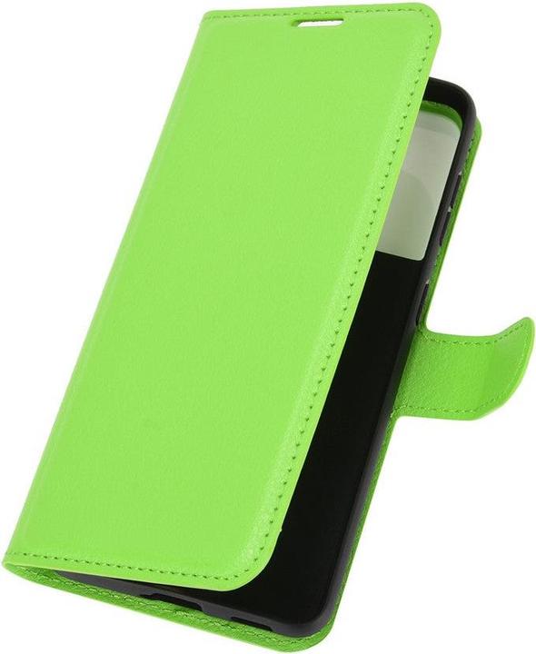 Actual product image Cover-Discount Galaxy S21 - leather case cover green (Samsung Galaxy S21)