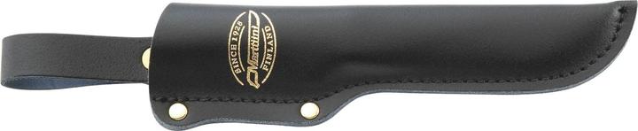 Produktbild Marttiini Jagdmesser, rostfreie Klinge, Klingenbeschichtung, Gummi-Griff, Fingerschutz, Lederscheid (10.50 cm)