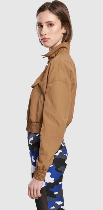 Immagine prodotto Urban Classics Giacca da donna in nylon ritagliata e stropicciata (XS)