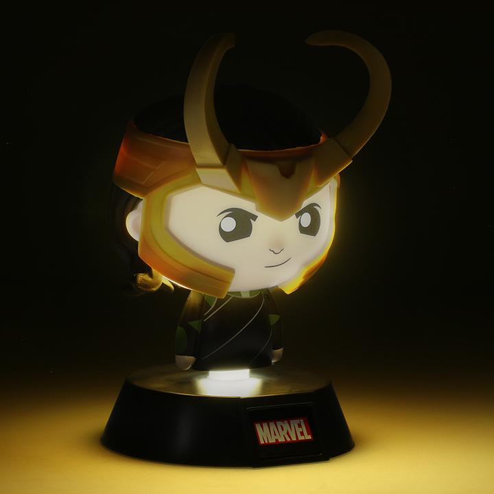 Actual product image Paladone Products Marvel Loki Icon Light