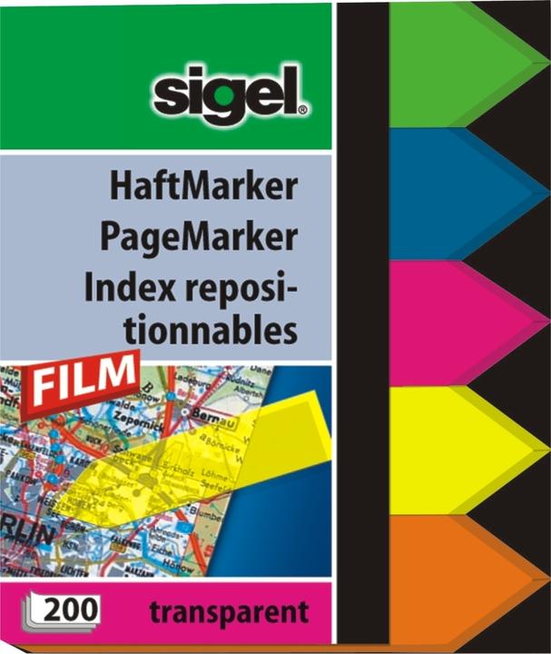 Actual product image Sigel Sticky markers - Arrows (12 x 45 mm)