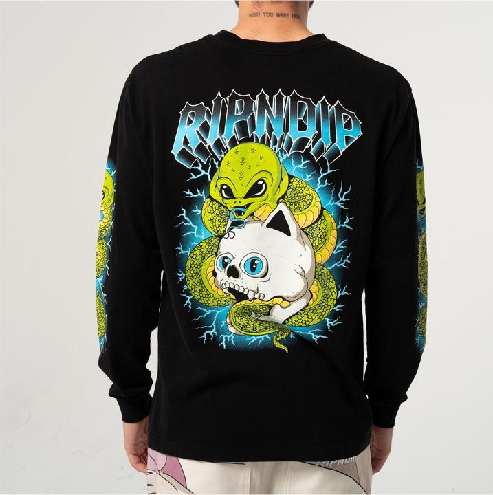 Immagine prodotto RipnDip Maglia a maniche lunghe Skull & Bones (L)