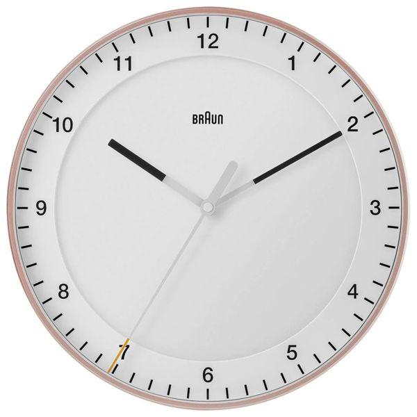Produktbild Braun BC 17 PW DCF Funkwanduhr pink/weiss
