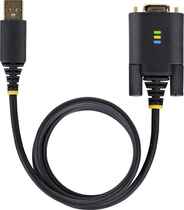 Image du produit StarTech COM 3m USB vers série Adaptateur COM Rétention FTDI USB-A vers DB9 Câble USB RS232 Interchangeable (3 m)