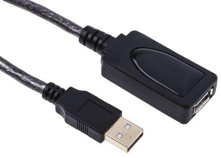 Produktbild Rs Pro USB A – USB A Verlängerungskabel (0.18 m, USB 2.0)