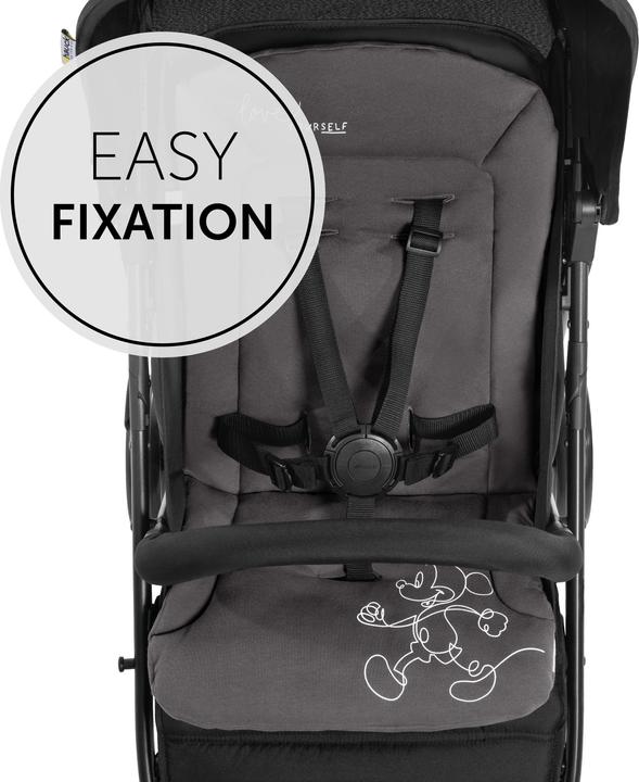 Produktbild Hauck Pushchair Seat Liner Mickey Mouse Black