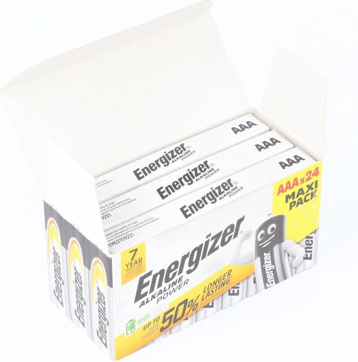 Produktbild Energizer Alkaline Power (24 Stk., AAA, 1200 mAh)