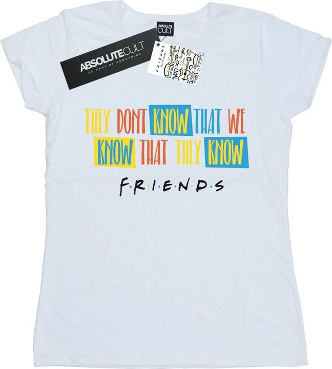 Friends They Don't Know Script TShirt (L)