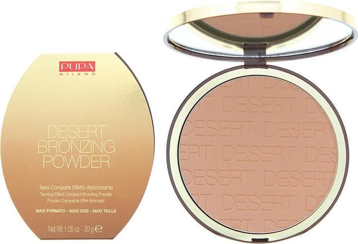 Productafbeelding Pupa Milano Pupa - Woestijn Bronzing Poeder Bronzer 002 Honing Goud 30G (002 Honing Goud, Bronzer, 30 g)