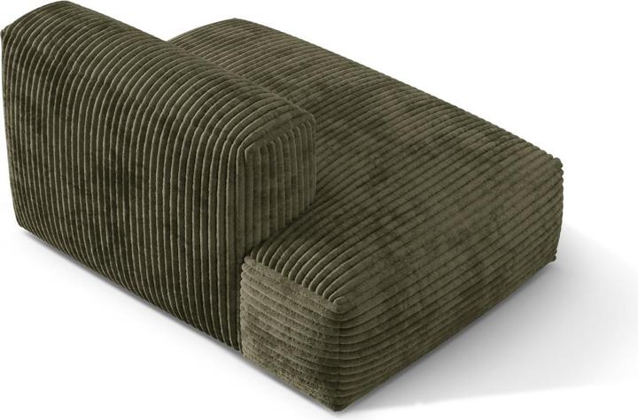 Actual product image Micadoni Modular Left Open Corner Sofa, "Martina", 1 Seat, 133x106x75 Made in Europe (Corner sofa)