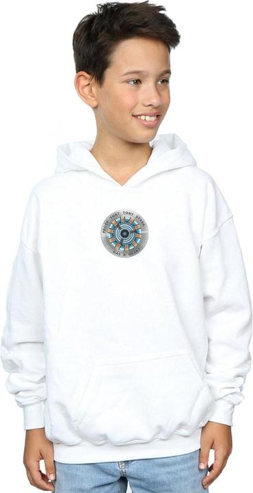 Produktbild Avengers Endgame Tony Stark Heart Kapuzenpullover Jungen (140, 146)