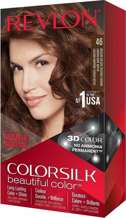 Image du produit Revlon Professional COLORSILK encre #46-castaño cobrizo dorado (46)