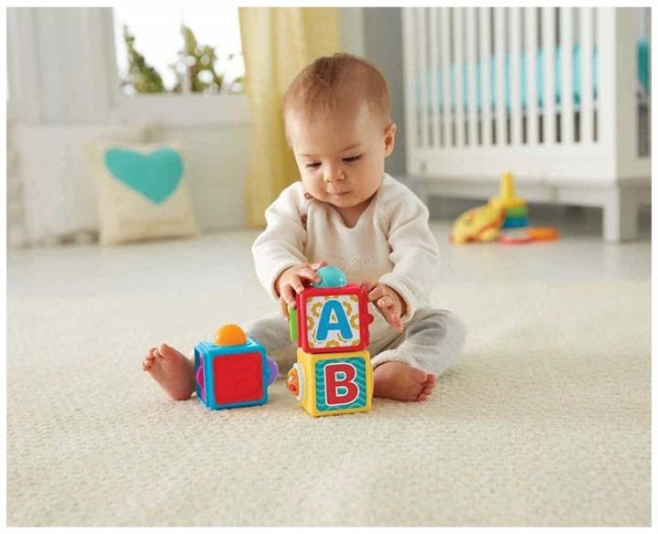 Image du produit Fisher-Price Cubes d'Activités - Jouet d'éveil - 6 mois et +